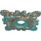 Ekena Millwork Crawley Medallion (Canopies up to 6 3/4"), 18"W x 18"H x 3 1/4"ID x 1 1/2"P, Copper Green Patina CM18CRCGS - alternate 4